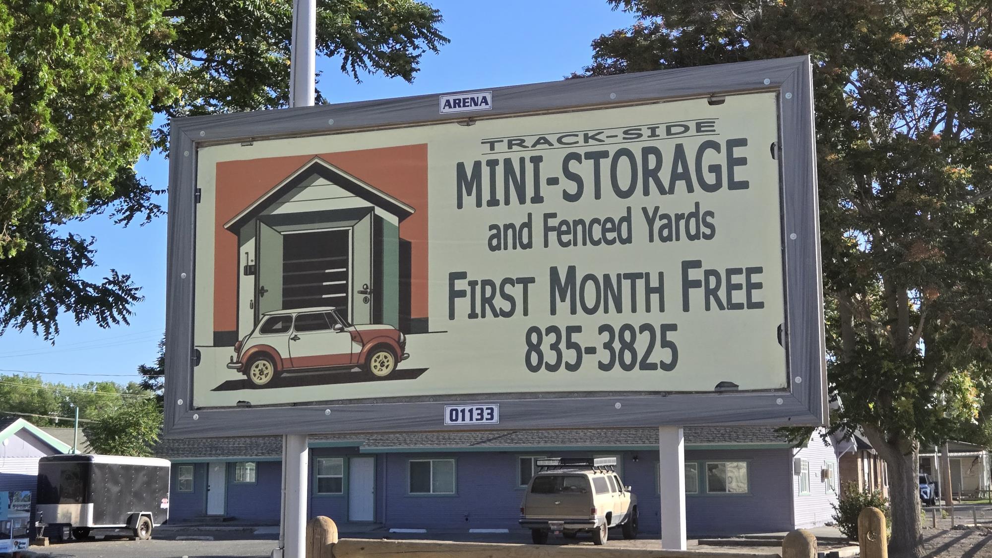 Track-Side Mini-Storage