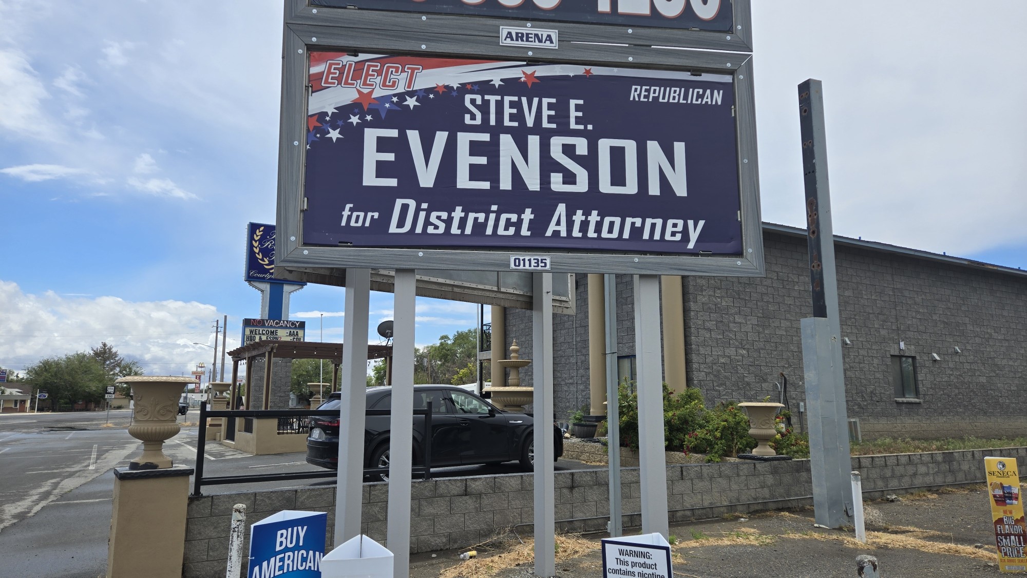 Evenson for District Attorney