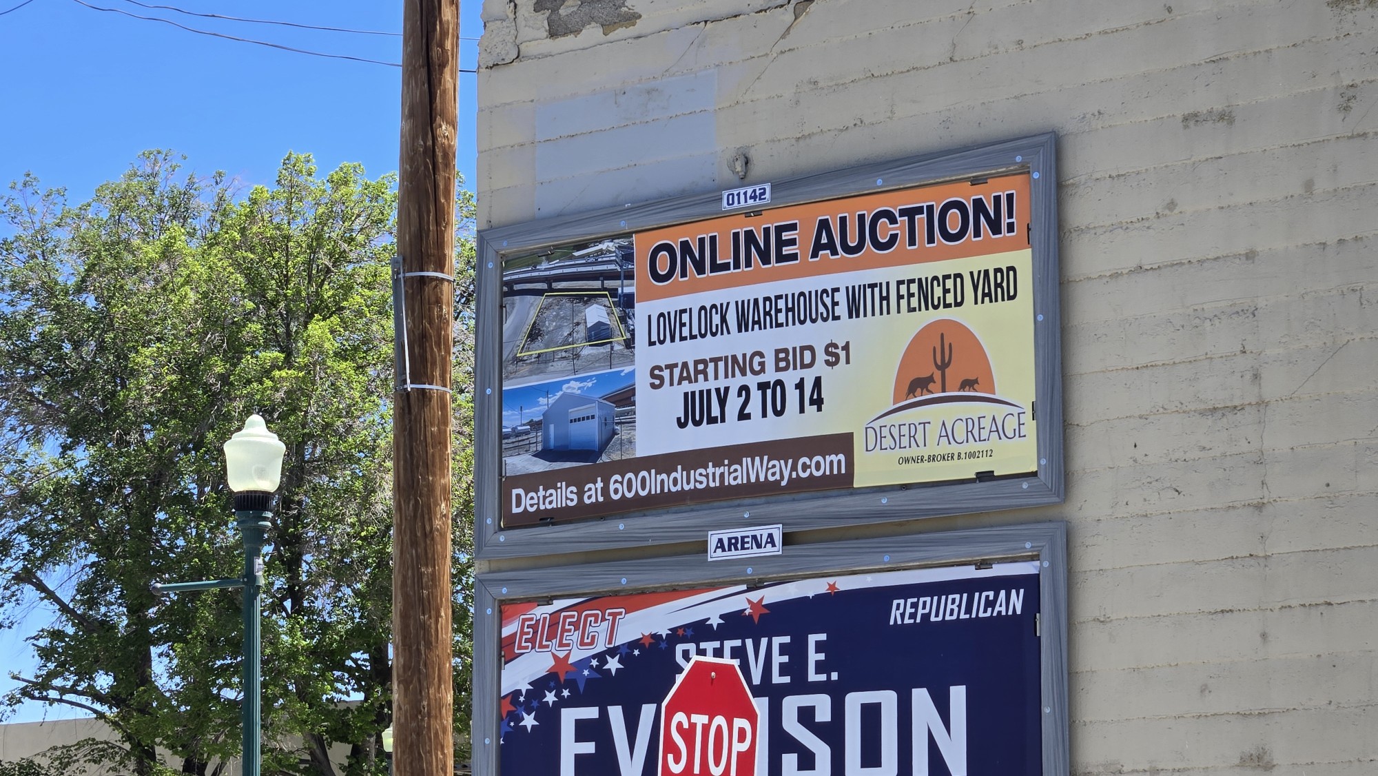 Lovelock Warehouse Auction