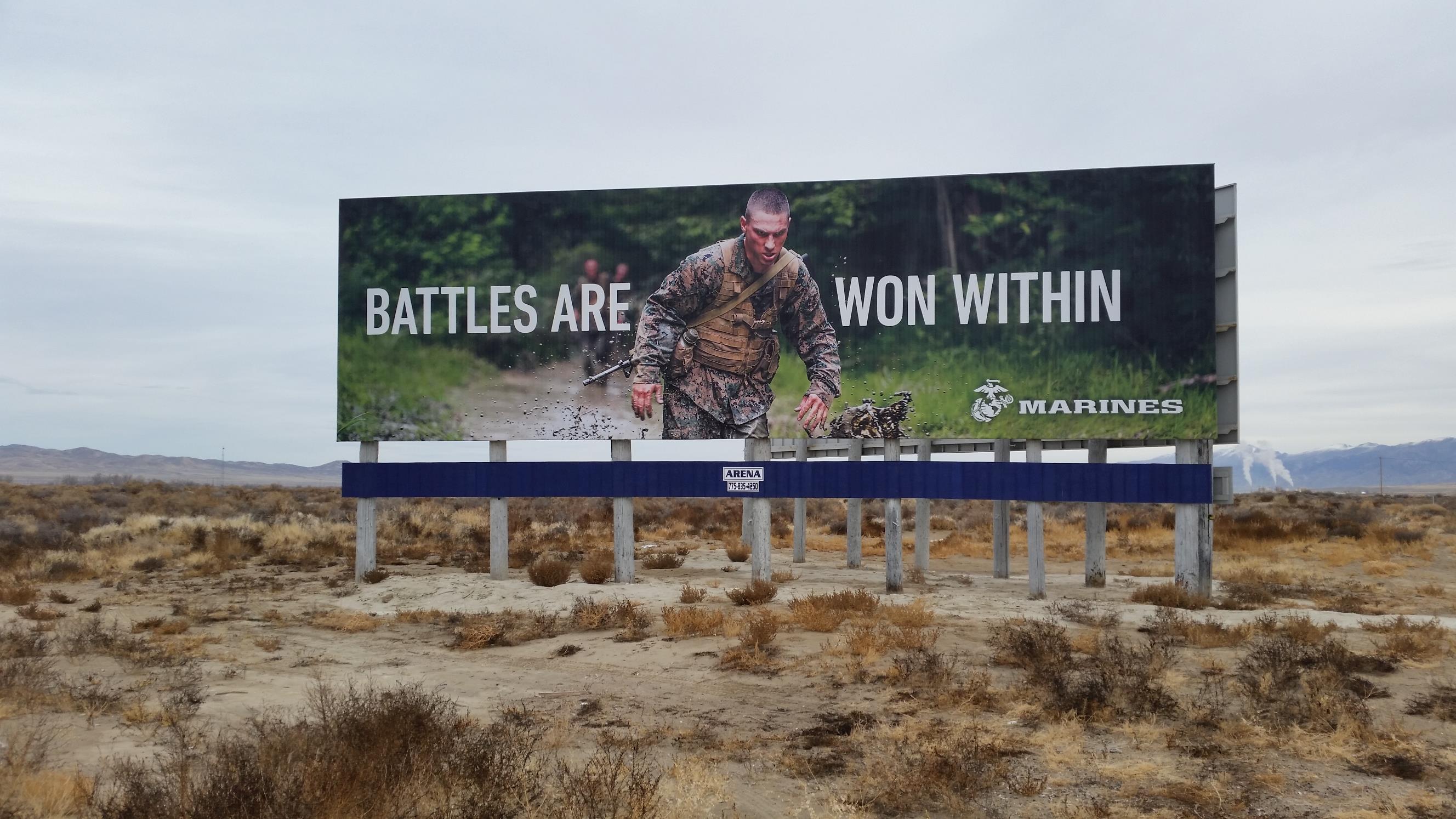 Marines Billboard